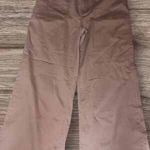 a.n.a Wide Leg Pants in Brown